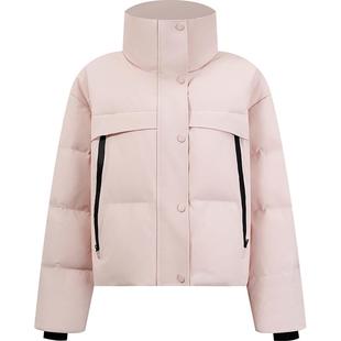 本来BENLAI女士防泼水防风立领90绒保暖羽绒服25秋新款BNM150024