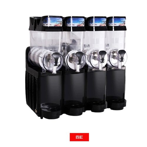 珠三角出口型雪泥机雪融机 商用三缸饮料果汁沙冰机雪蓉机沙冰机