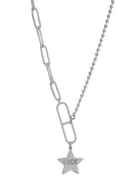钛钢星星装饰项链女链朋克卫衣
