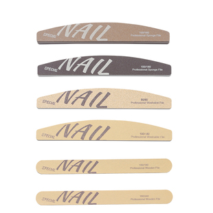 初莎美甲打磨条修磨指甲搓条海绵抛光条指甲锉抛光砂条店专用工具