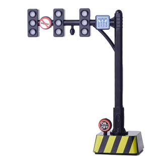 大号红绿灯交通信号灯塔 轨道 站台候车室配件儿童玩具声光玩具