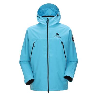 Camel骆驼雨刃三合一冲锋衣25新款男女户外暴雨级防水防风登山服
