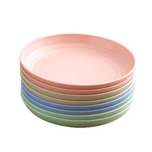 盘子菜盘家用防摔八寸大盘加厚菜盘子可微波创意餐具组合套装盘子