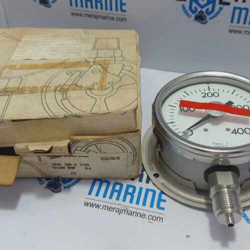 Bourdon Sedeme 126670/8 Pressure Gauge MIXS 100 A 1/2G 0400