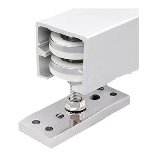 加厚折叠门吊轨重型厨房玻璃万向实木移门吊轮隔断推拉隐形门滑道