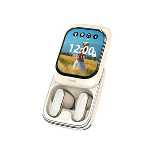 纽曼ai翻译耳机无线蓝牙半入耳式智能降噪实时翻译女生高颜值可爱