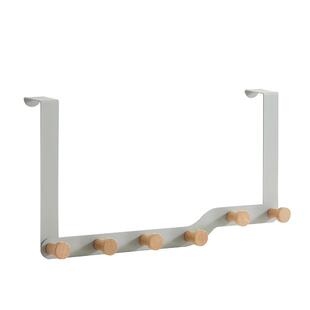 门后挂衣架卧室免打孔墙壁衣服无痕收纳门上进口背后入户门后挂钩