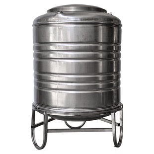 304不锈钢储水罐水塔加厚太阳能上水蓄水桶大容量白钢水箱消防水