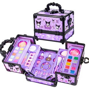 儿童化妆品彩妆套装正品全公主小女孩无毒可水洗化妆盒彩妆箱玩具