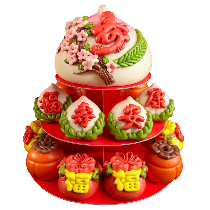 胶东非遗花饽饽寿宴祝寿专属礼