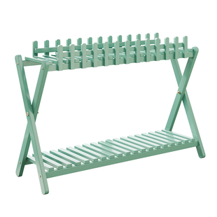 阳台花架子多层植物多肉落地式绿植靠墙竹小置物架客厅户外可移动