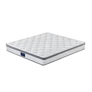 美国TLK特蕾卡乳胶独立弹簧两面睡护脊偏硬床垫1.8*2米圣菲舒眠款