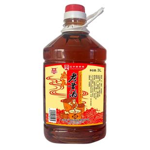 龙泉老黄酒3升桶装6斤黍米半干型低糖低度药引子黄米酒无灰无添加