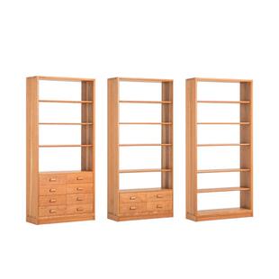 失物招领实木书架落地置物架日式书橱置物柜架子储物柜家展示架