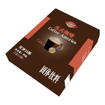 卡诺奇美式纯黑咖啡粉0蔗糖添加运动健身速溶即溶防困提神正品