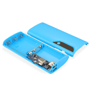 免焊接5节移动电源外壳套件 数显屏18650电池盒充电宝DIY组装套料