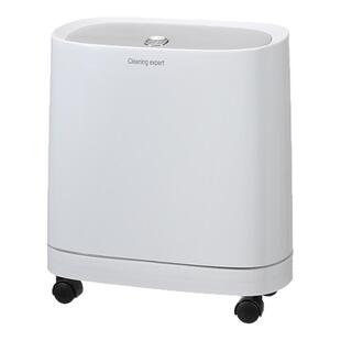 夹缝垃圾桶带滑轮便移动家用客厅可吸附纸篓厕所卫生间带盖垃圾筒