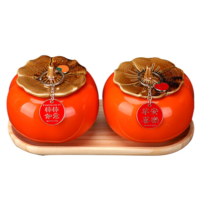 乔迁之喜陶瓷罐爱如斯精美摆件