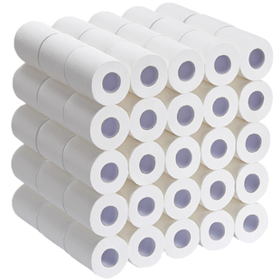 酒店宾馆用纸商用小卷纸卷筒纸卫生间专用厕纸有芯卷纸厕所卫生纸