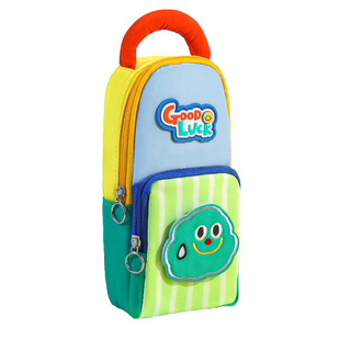 笔袋男生小学生可立式文具袋耐脏耐磨女孩高颜值ins风站立文具盒幼儿园初中生小众不撞款男孩大容量铅笔盒