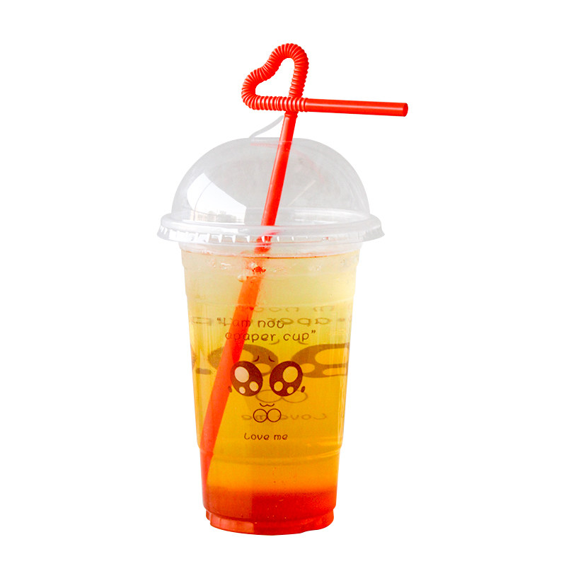 700ml加厚一次性珍珠奶茶塑料杯