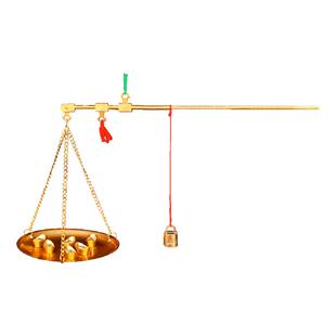 乔迁之喜新居称心如意摆件喜称抓周称老式秤杆搬家入宅仪式用品