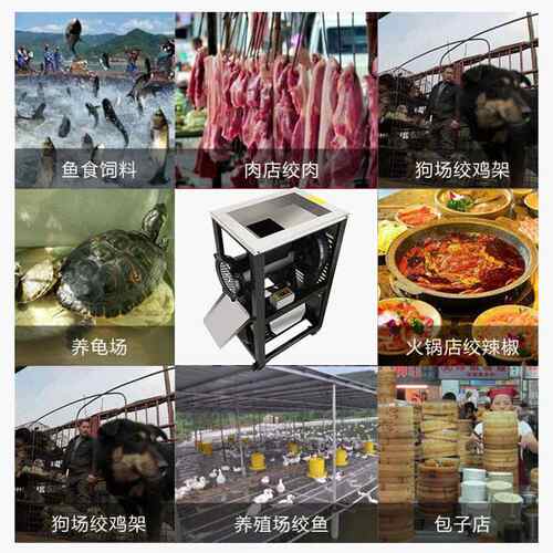 商用大功率绞肉机商用大型绞鸡架碎骨机喂狗碎鱼养殖32/42/52/62