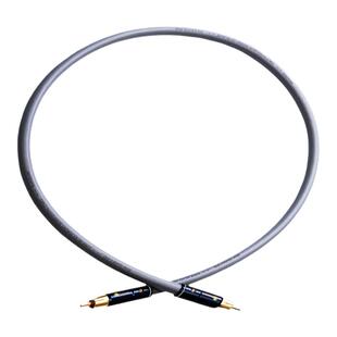 八达 0.5HD纯银同轴线75欧发烧级HIFI播放机功放音频数字连接线
