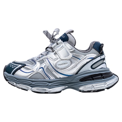 英氏童鞋运动鞋加绒保暖棉鞋