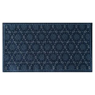 赏味生活刺子绣茶席材料包笼目纹样 禅意手作自绣DIY杯垫手工刺绣