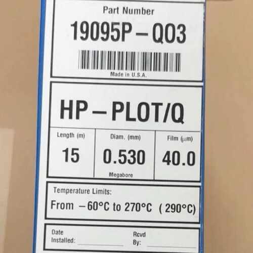 议价安捷伦色谱柱19095P-QO3色谱柱，HP-PLOT/Q，全新原厂，议价