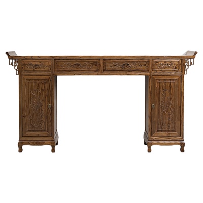 供桌-1新中式实木条案供桌