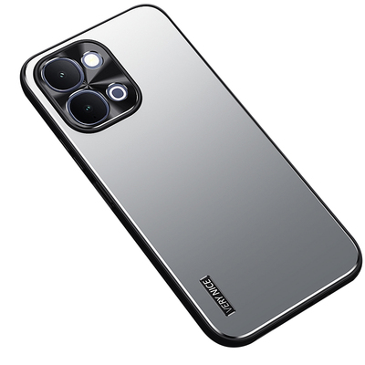 vivoy500i手机壳新款vivo y500i金属全包防摔Y500I男硅胶软边曲面屏磨砂外壳商务V2531A保护套适用于