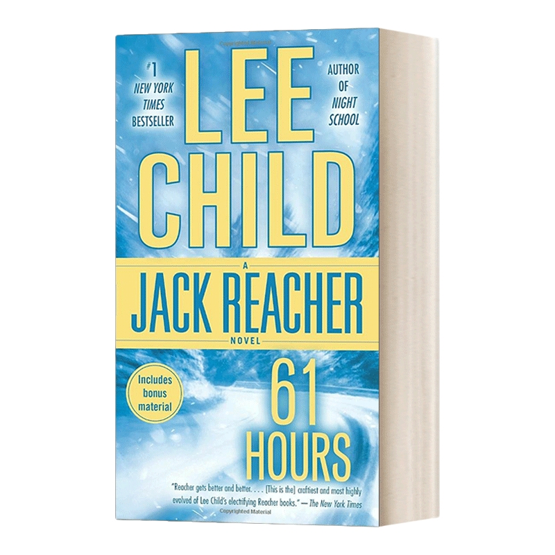 英文原版小说 61 Hours 61小时 Jack Reacher 侠探杰克雷切尔系列14 Lee Child李查德 英文版 进口英语原版书籍