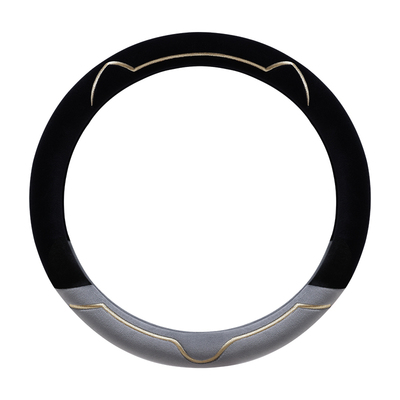 冬季短毛绒方向盘套高颜值