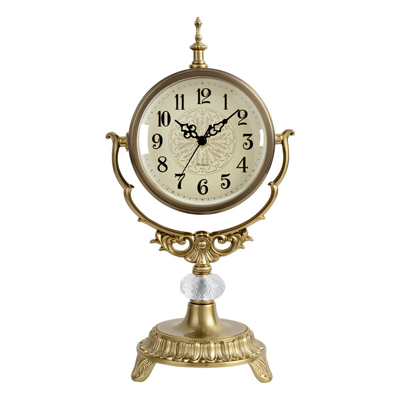 汉时欧式复古高档装饰摆件座钟