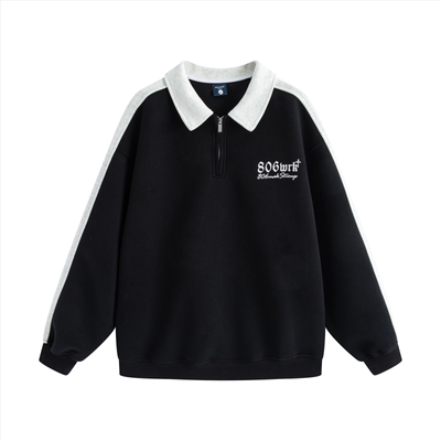 胖胖哥大码港风厚卫衣连帽加绒