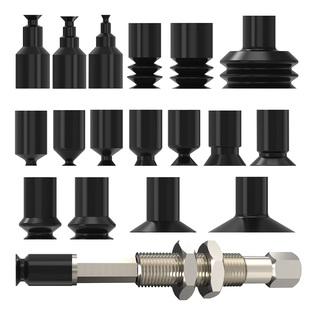 SMC迷你真空吸盘 机械手硅胶吸盘耐高温吸嘴气动 ZP-02468101518U