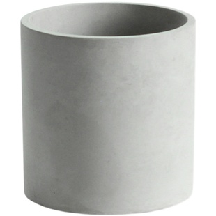 北欧迷你水泥方形多肉方盆陶瓷陶盆仙人掌四方花盆植物带托盆栽小