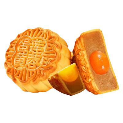 源头工厂广式蛋黄肉松豆沙五仁散装多口味中秋月饼团购批发100g