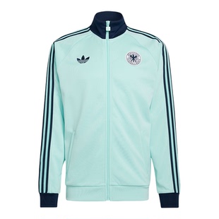 Adidas/阿迪达斯正品三叶草男士立领针织长袖经典夹克外套JZ9340