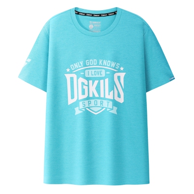 OGKILS欧击羽毛球文化衫棉感速干