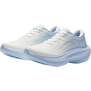 安踏叶子7女鞋跑步鞋2026新款厚网面透气厚底增高轻便女款运动鞋