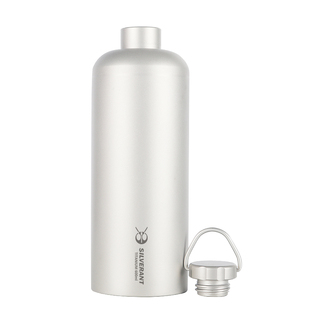 Silverant银蚁纯钛水壶行军超轻户外便携运动登山健身钛壶可烧水