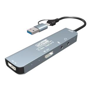 HDMI视频采集卡MS2131 1080游戏直播4K环出机顶盒接手机视频录制