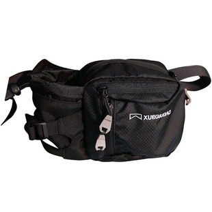 雪丘岛户外夏新多功能户外腰包跑步运动手机包时尚休闲腰包男女款