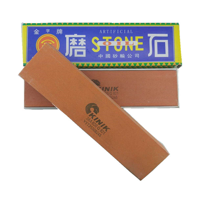 惠研铁工中砂金字牌KINIK白刚玉耐磨油石模具专用磨刀石200*50*25