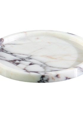 大理石浴室托盘置物盘装饰摆件