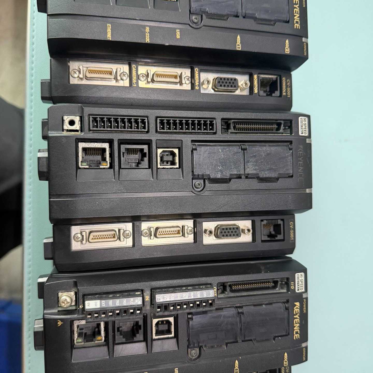 基恩士KEYENCE CV-5001视觉控制器，件，实物—议价