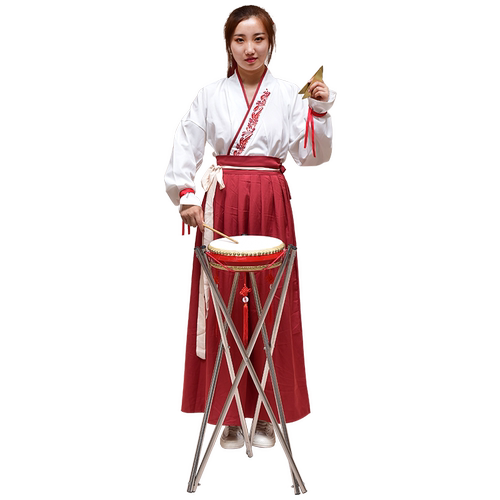 千音百韵8寸牛皮说书鼓书鼓毽子山东京东东北梅花湖北 京韵大鼓